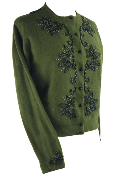 Vintage beaded deals cardigan