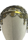 Rare Original 1920s Brass Flapper Headpiece - NEW!