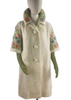 Copy of Rare and Desirable Early 1960s Mohair Embroidered Coat - NEW!