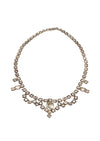 Beautiful Vintage 1950s Clear Rhinestone  Necklace- NEW!