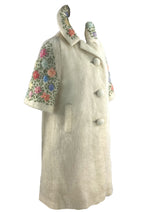 Copy of Rare and Desirable Early 1960s Mohair Embroidered Coat - NEW!