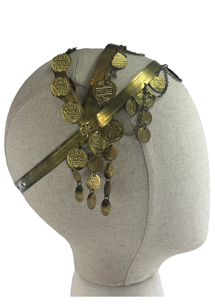 Rare Original 1920s Brass Flapper Headpiece - NEW!