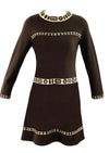 1960s Louis Feraud Knit Designer Dress - New!