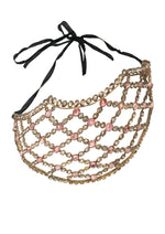 Rare Antique 1920s Rhinestone Headband Headpiece - NEW!