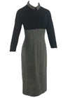Late 1950s Early 1960s Jerry Gilden Wool Dress - NEW!