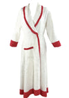 Collectable  Vintage 1940s to 1950s Peacock Chenille Robe (Small)- NEW!