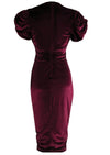 Recreation Merlot Wiggle Dress by Laura Byrnes - NEW!