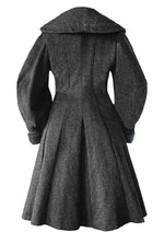 Vintage 1950s Charcoal Grey Lilli Ann Princess Coat- NEW!
