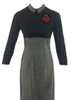 Late 1950s Early 1960s Jerry Gilden Wool Dress - NEW!