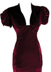 Recreation Merlot Wiggle Dress by Laura Byrnes - NEW!