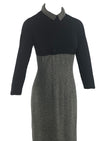 Late 1950s Early 1960s Jerry Gilden Wool Dress - NEW!