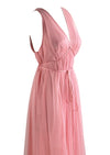 Late 1950s to Early 1960s Pink Nylon Negligee - NEW!