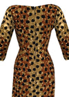 1950s Alix of Miami Leopard Print Dress