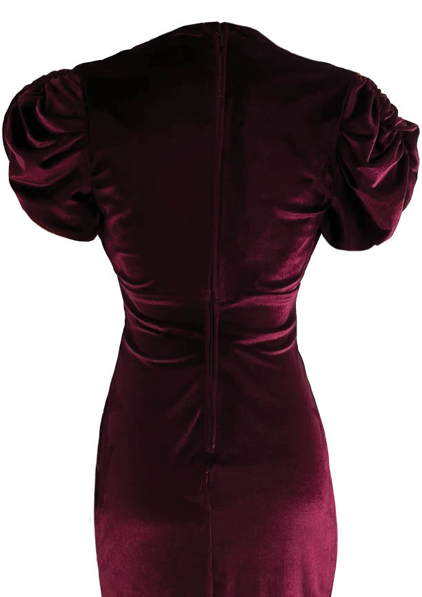 Recreation Merlot Wiggle Dress by Laura Byrnes - NEW!