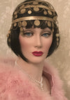 Rare Original 1920s Brass Flapper Headpiece - NEW!