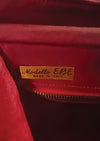 Late 1950s to Early 1960s Red Italian Handbag- NEW!