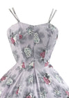 Late 1950s to Early 1960s Lilac Floral Sundress- NEW!