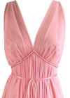 Late 1950s to Early 1960s Pink Nylon Negligee - NEW!