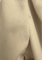 Vintage 1950s Cream Wool Crepe Lilli Ann Jacket- NEW!