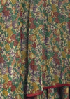 Vintage 1970s Beautiful Botanic Print Maxi Dress - NEW!