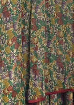 Vintage 1970s Beautiful Botanic Print Maxi Dress - NEW!