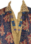 Vintage 1920s Navy Blue Dropped Waist Dress - NEW!