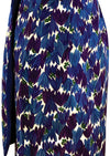 Late 1950s Designer Tulip Print Wiggle Dress- NEW!