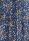 Vintage 1940s Paisley Rayon Robe Gown - NEW!