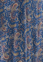 Vintage 1940s Paisley Rayon Robe Gown - NEW!