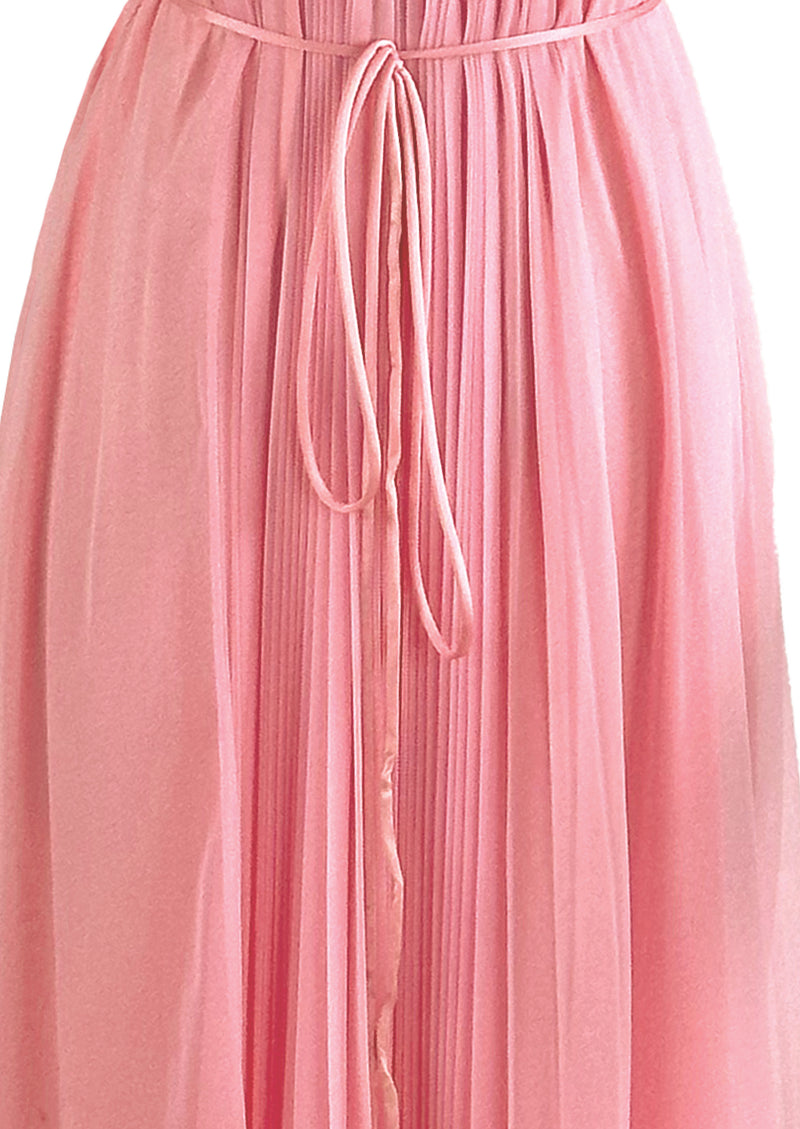 Late 1950s to Early 1960s Pink Nylon Negligee - NEW!