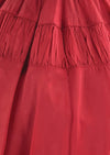 Vintage 1950s Claret Coloured Party Dress - NEW!