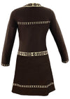 1960s Louis Feraud Knit Designer Dress - New!
