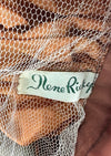 Late 1950s to Early 1960s Bronze Roses Dress Set- NEW!