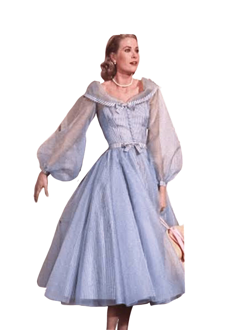 1950s chiffon dress 50s Wedding Dress // Vintage 1950s Chiffon Tea by xtabayvintage, $498.00