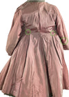 Dramatic 1950s Grey Flecked Wool Princess Coat- NEW!