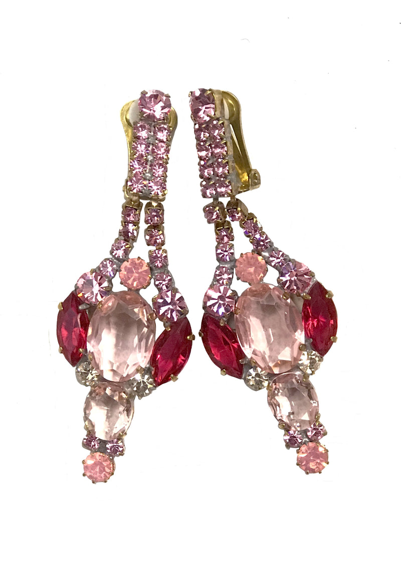 Classic Pink Tourmaline Earrings - New!