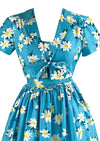 Rare Late 1950s to Early 1960s Deadstock Horrockses Dress Ensemble- NEW!