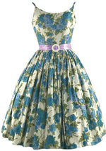 Maggie's 2nd Payment Blue Floral Sundress