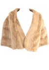 Original 1950s Palomino Honey Mink Capelet Wrap