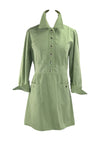 Vintage 1970s Celery Green Lightweight Coat - New!