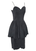 Vintage 1950's Black Lace Bombshell Lilli Diamond Dress - New!