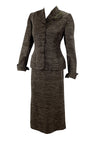 Stunning Vintage 1940s Brown Flecked Suit - New!