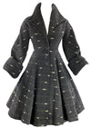 Vintage 1950s Lilli Ann Designer Wool Princess Coat- New!