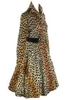 Vintage 1970s Cheetah Print Dress- New!