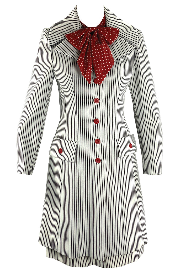 Late 1960s Early 1970s Lilli Ann Red, White & Blue Ensemble - New!