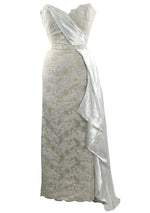 Recreation of Marilyn's Ivory Lace Gown- New!