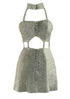 Iconic 1960s Designer Space Age Lurex Dress- New!