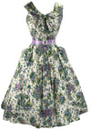 Vintage 1950s Pink, Purple and Blue Floral Sprays- New!