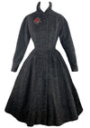 Stunning 1950s Lilli Ann Designer Princess Coat- New!