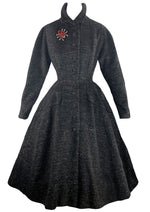 Stunning 1950s Lilli Ann Designer Princess Coat- New!